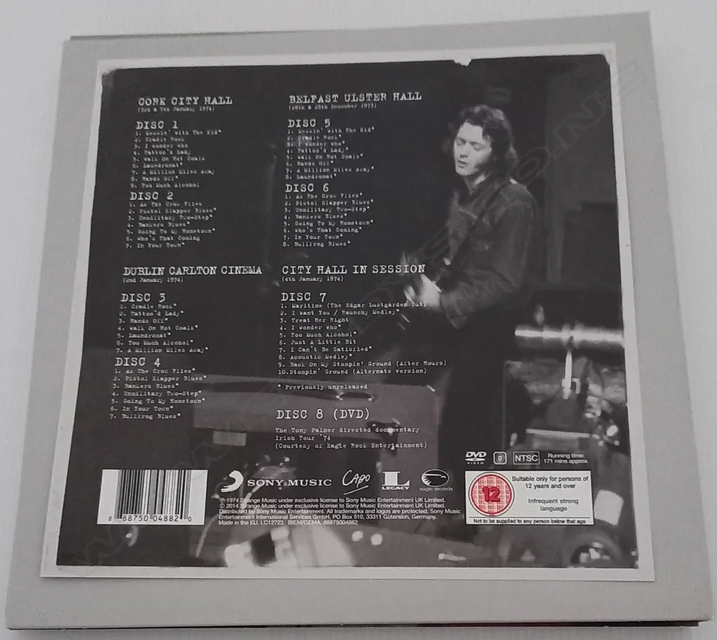 Rory Gallagher, Irish Tour '74..Boxed CD set Image 1++